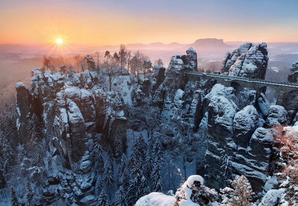 [겨울]보헤미안스위스국립공원 트레킹